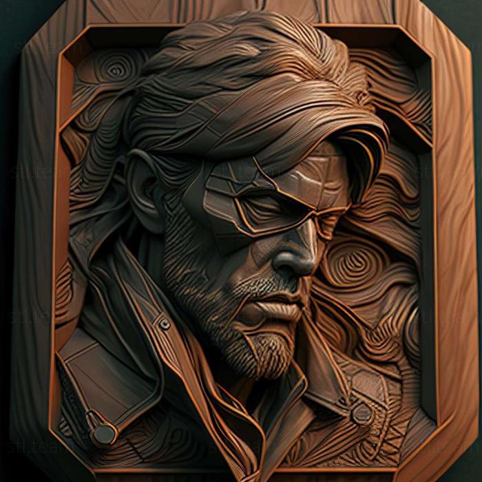 3D model Metal Gear Solid HD Collection game (STL)